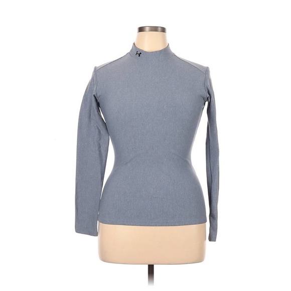 Under Armour Women's Active Warm Long Sleeves T-Shirt Size Large - Picture 1 of 8